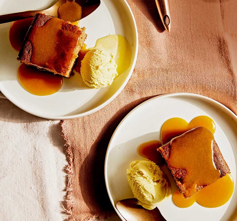 Banana Sticky Toffee Pudding